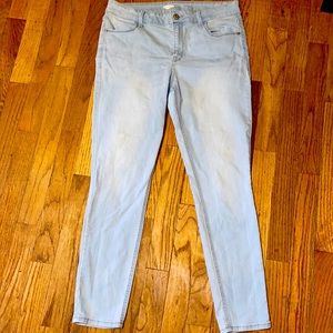 Old Navy light color super skinny GUC jeans